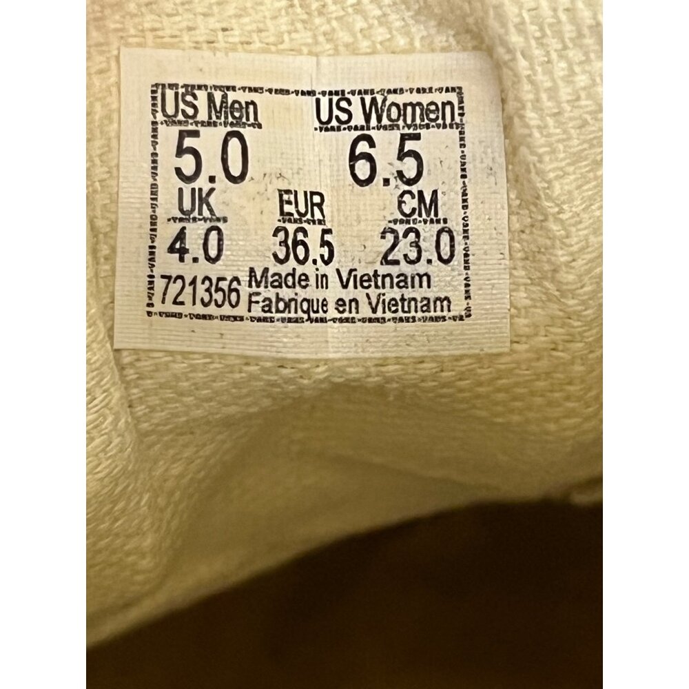 Vans Woven Authentic Stackform Light Blue Floral … - image 6